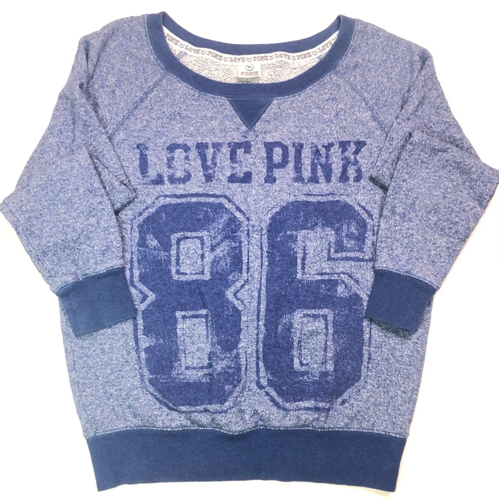 PINK Victoria Secret Raglan Sweatshirt Size M